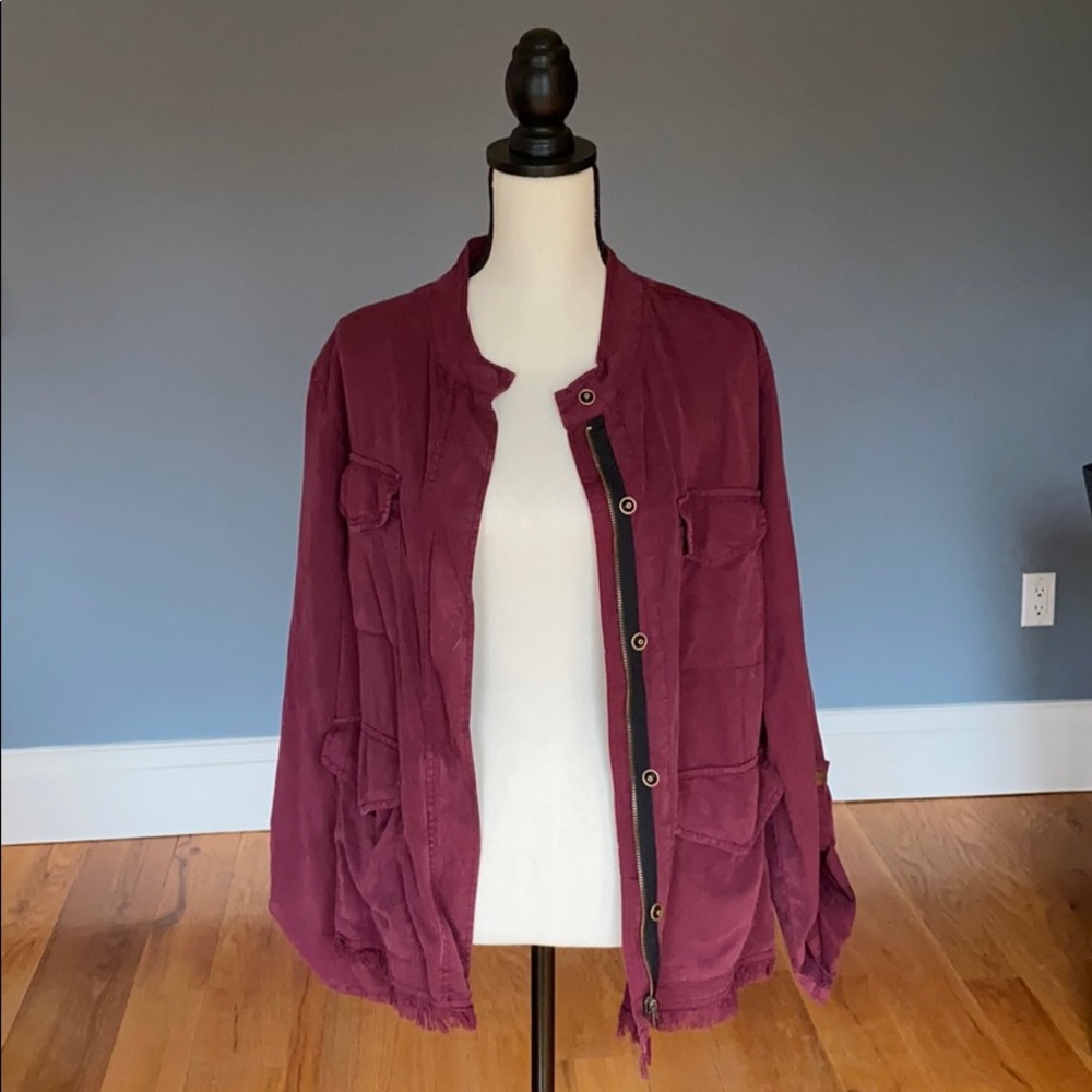 Sanctuary Purple Jacket